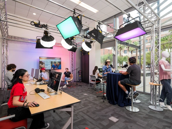 Lundgren Consumer Science lab, an innovative facility where students can gain hands-on experience in retail technology