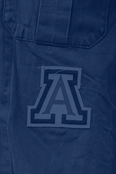 Dark blue transparent image of clothing