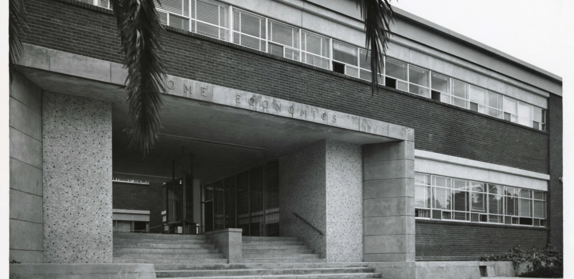 Home Economics Building circa 1960