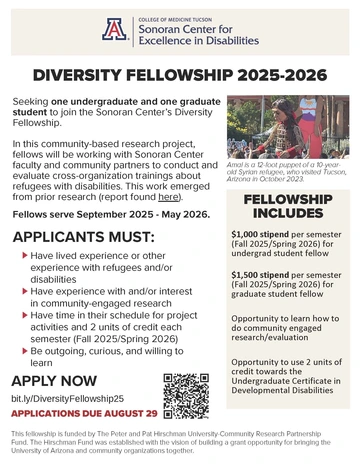 Diversity Fellowship Application Information