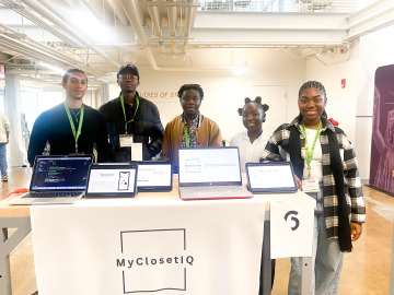 Fashion Industry's Science and Technology Students compete at Kent State Hackathon